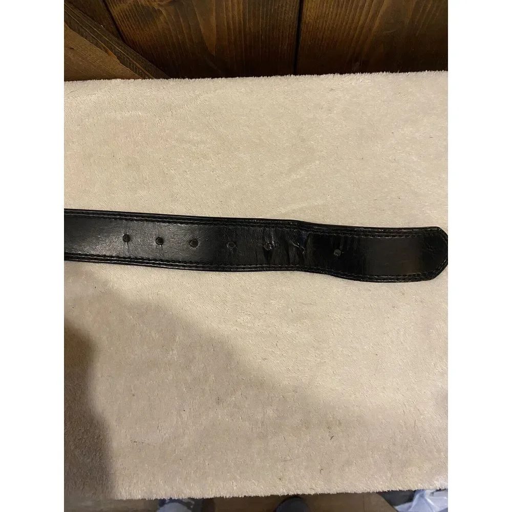 LEVI'S Reversible Casual Men's Belt Leather Brown/Black sz 44‎